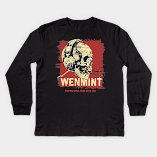 Wenmint Pumping your bags Kids Long Sleeve T-Shirt
